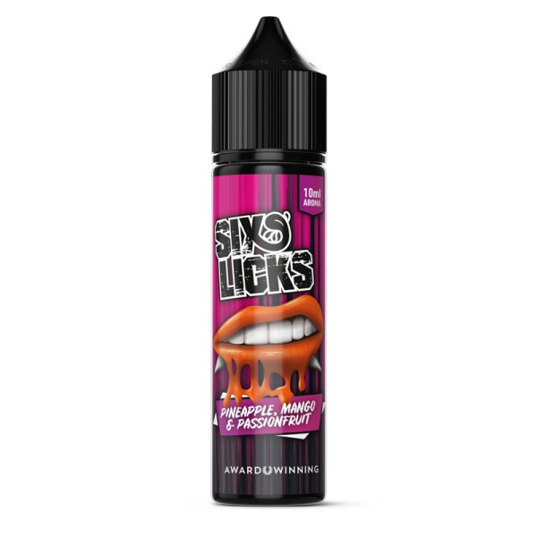 Six Licks - Pineappel, Mango & Passionfruit Aroma