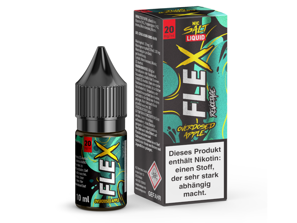 Revoltage FLEX Liquid - Overdosed Apple NicSalt