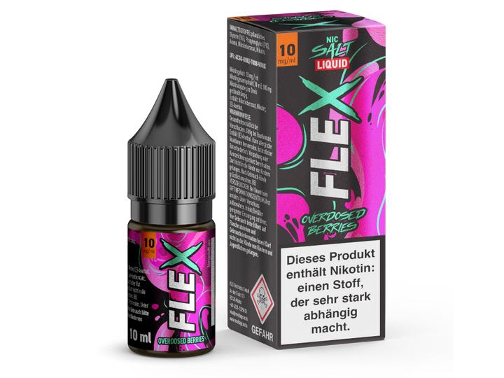 Revoltage FLEX Liquid - Overdosed Berries NicSalt