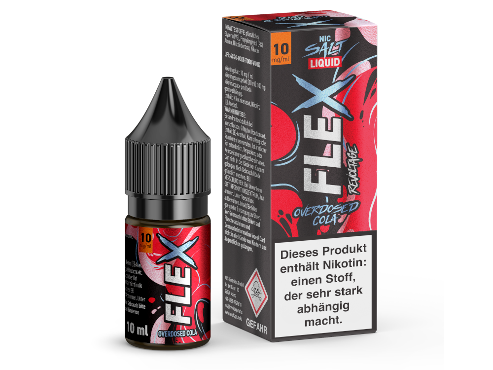 Revoltage FLEX Liquid - Overdosed Cola NicSalt