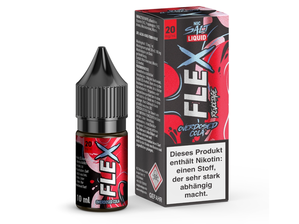 Revoltage FLEX Liquid - Overdosed Cola NicSalt