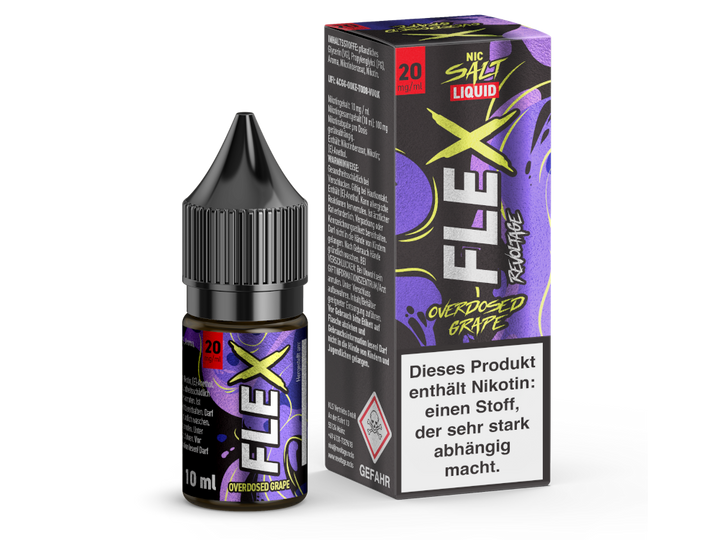 Revoltage FLEX Liquid - Overdosed Grape NicSalt