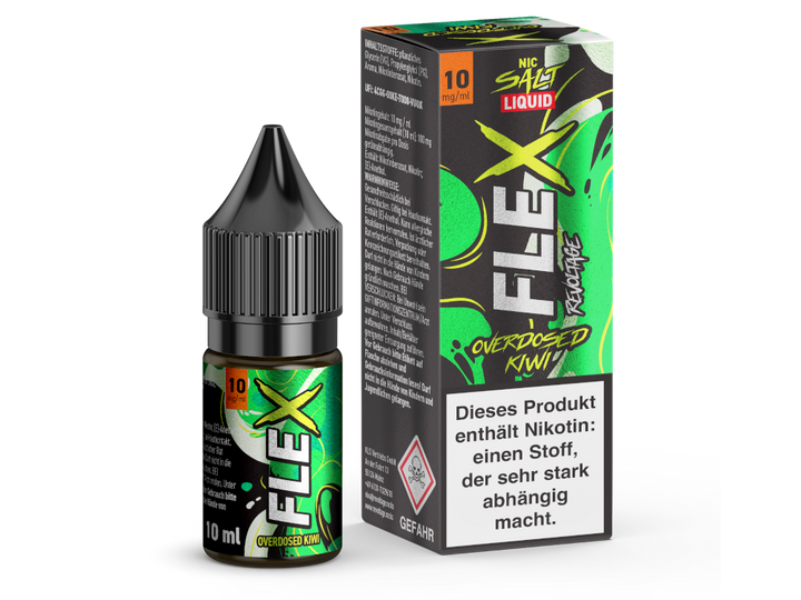 Revoltage FLEX Liquid - Overdosed Kiwi NicSalt