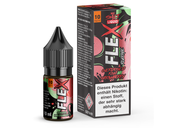 Revoltage FLEX Liquid - Overdosed Kiwi Strawberry NicSalt