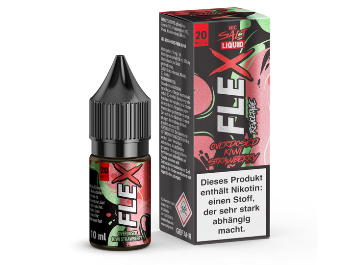 Revoltage FLEX Liquid - Overdosed Kiwi Strawberry NicSalt