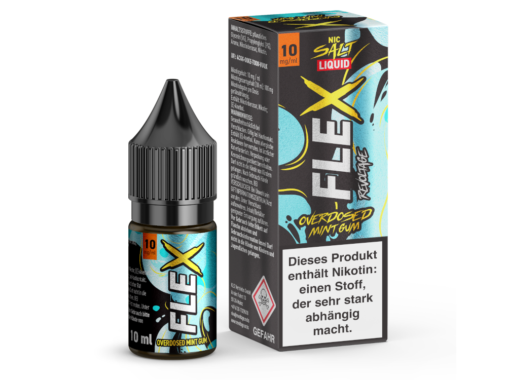 Revoltage FLEX Liquid - Overdosed MintGum NicSalt