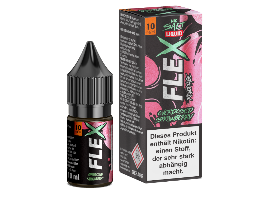 Revoltage FLEX Liquid - Overdosed Strawberry