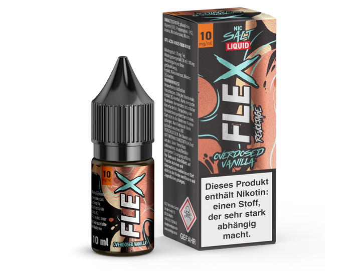 Revoltage FLEX Liquid - Overdosed Vanilla NicSalt