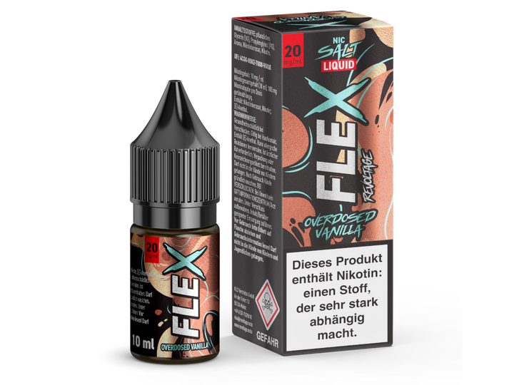 Revoltage FLEX Liquid - Overdosed Vanilla NicSalt