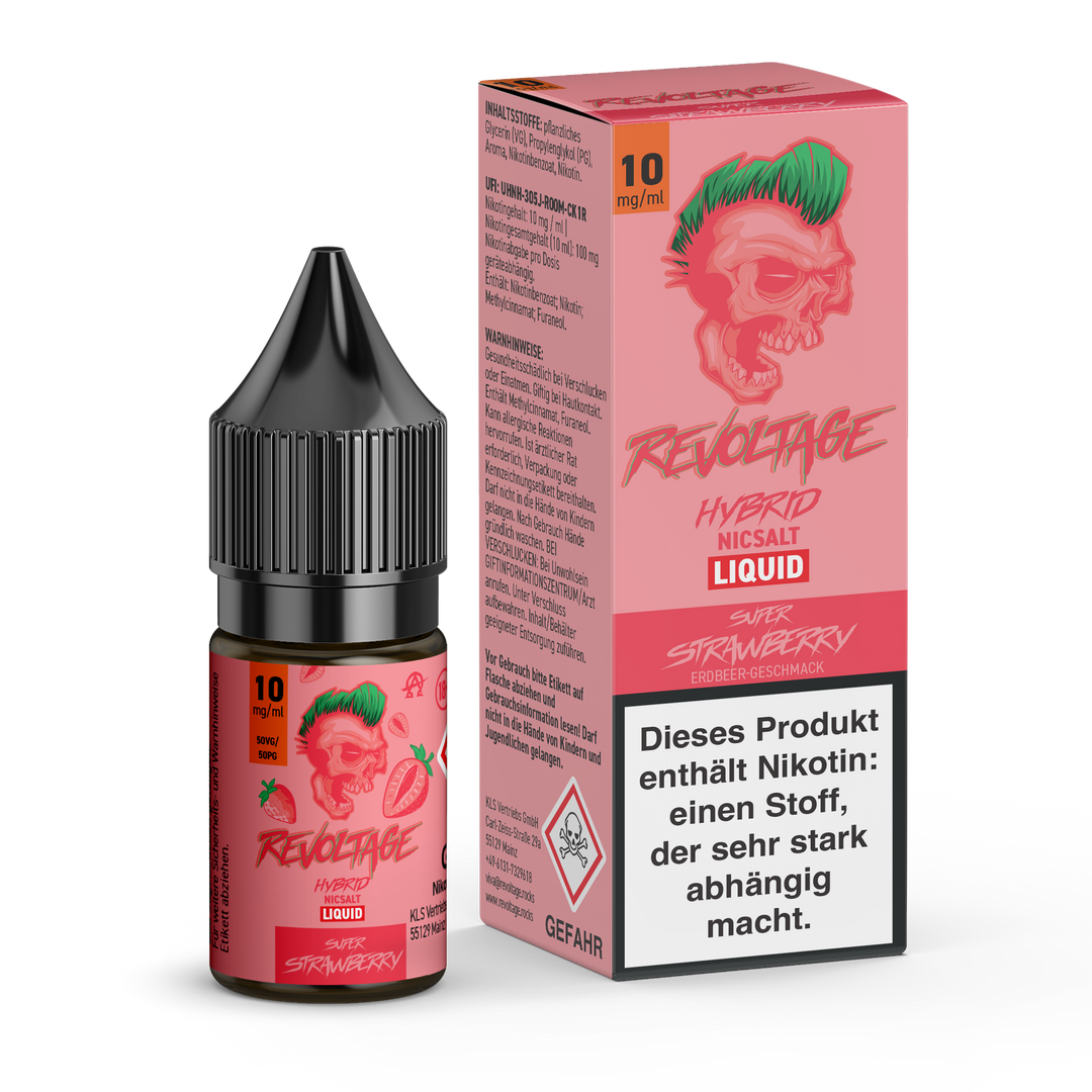Revoltage Hybrid Liquid - Super Strawberry