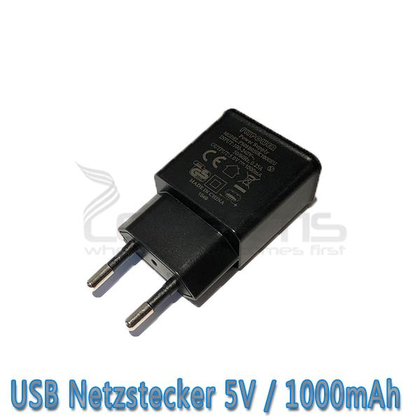 5V USB Netzstecker 1000mAh