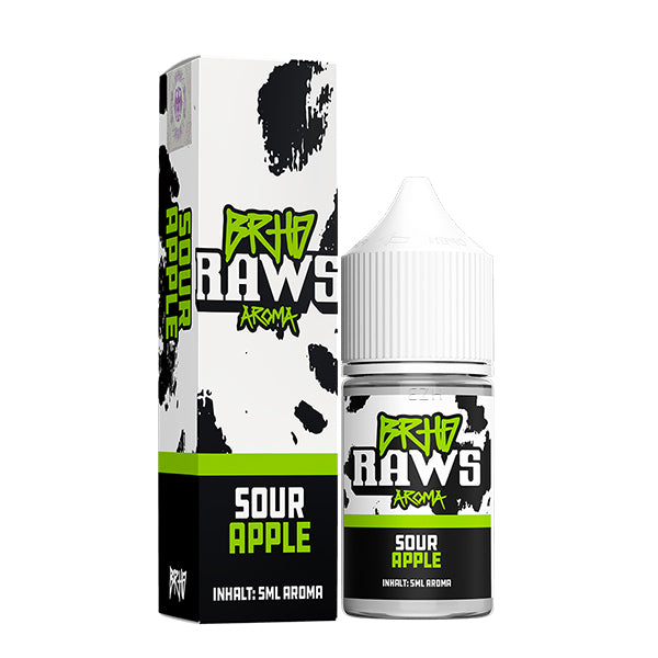 Sour Apple von Barehead Raws - Apfel-Liquid mit dem Geschmack von knackigen grünen Äpfeln
