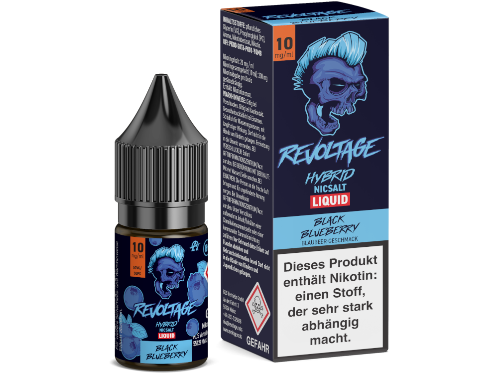 Revoltage Hybrid Liquid - Black Blueberry