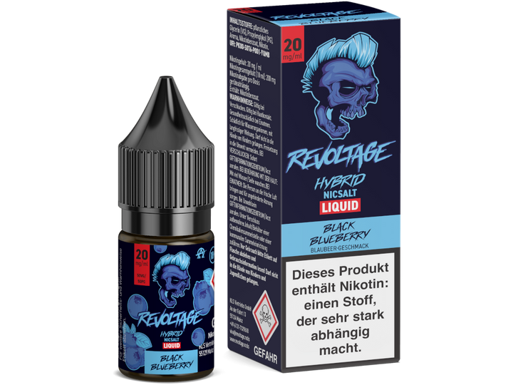 Revoltage Hybrid Liquid - Black Blueberry