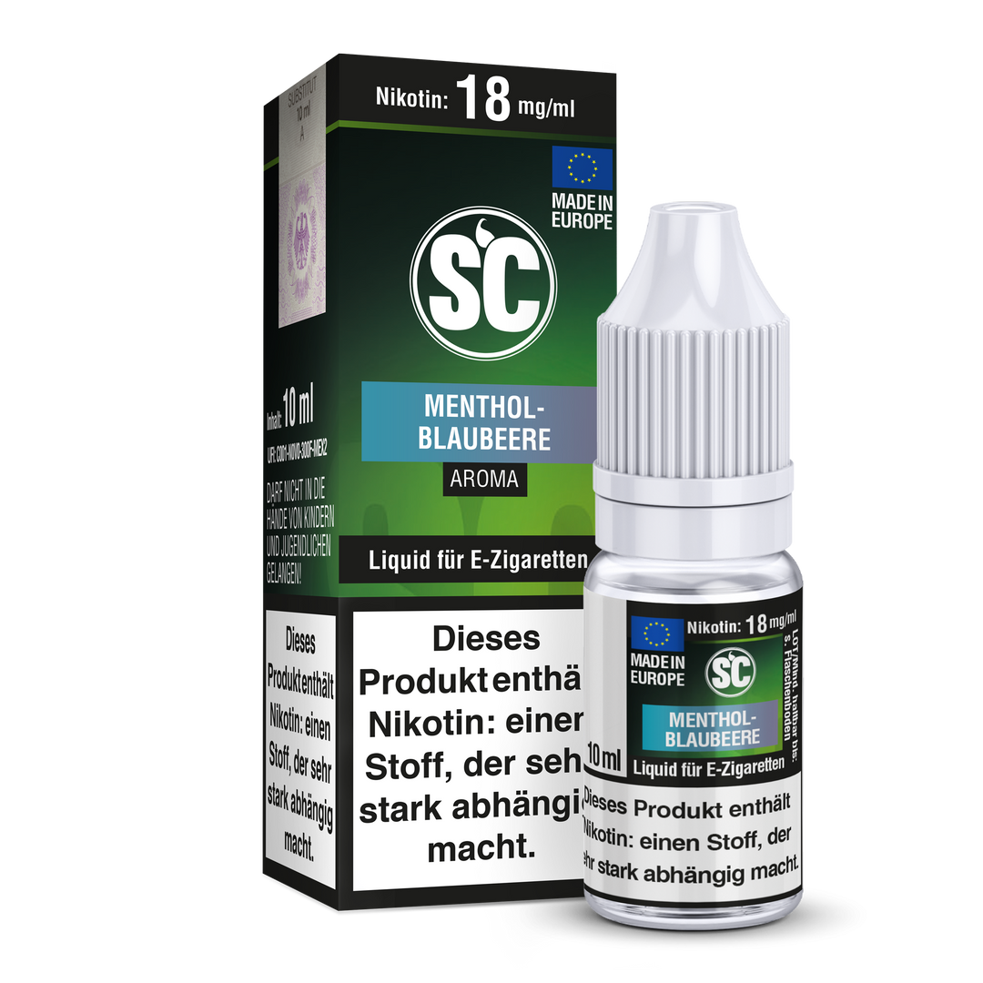 SC Liquid - Menthol Blaubeere