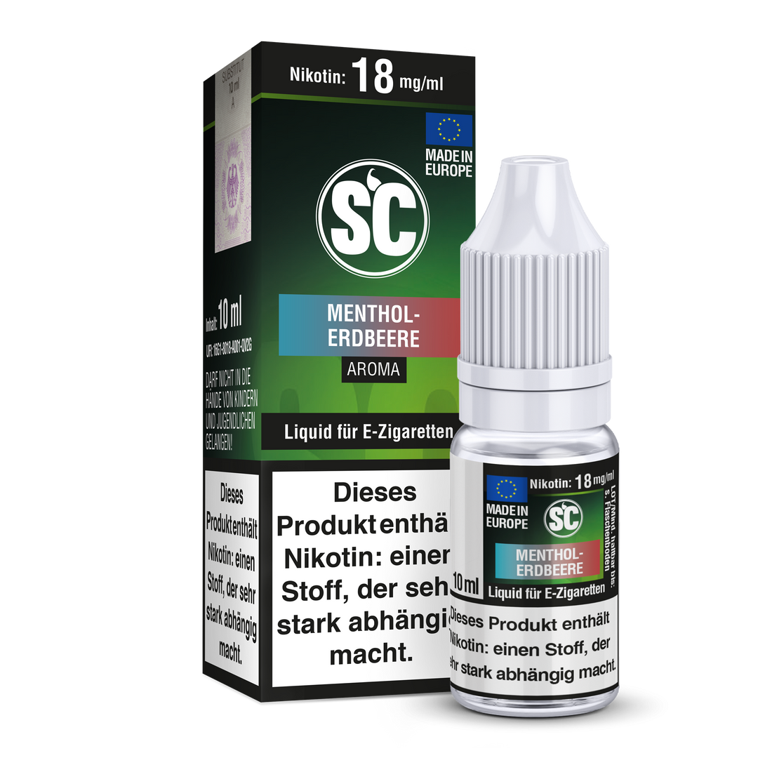 SC Liquid - Menthol Erdbeere