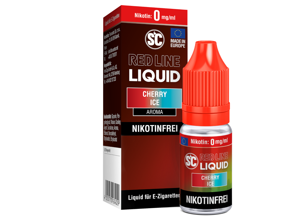 SC Red Line NicSalt Liquid - Cherry Ice