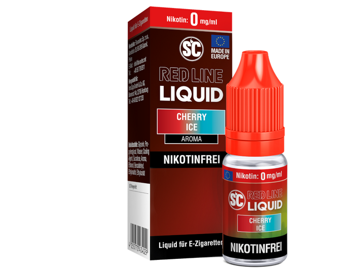 SC Red Line NicSalt Liquid - Cherry Ice