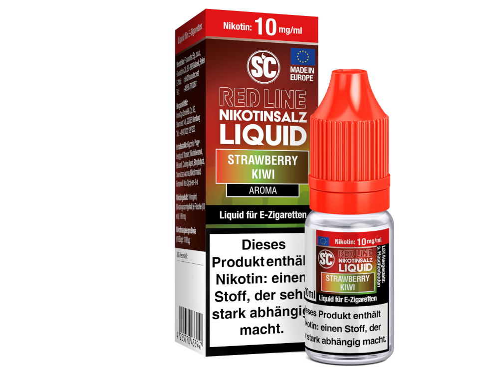 SC Red Line NicSalt Liquid - Strawberry Kiwi