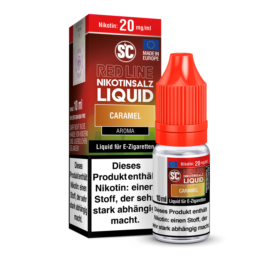SC Red Line NicSalt Liquid - Caramel