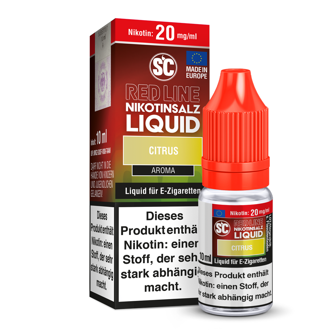 SC Red Line NicSalt Liquid - Citrus