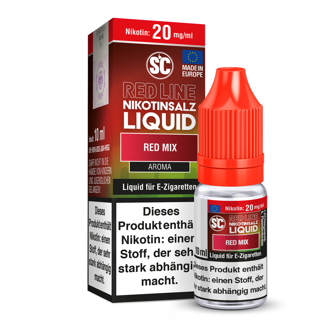 SC Red Line NicSalt Liquid - Red Mix
