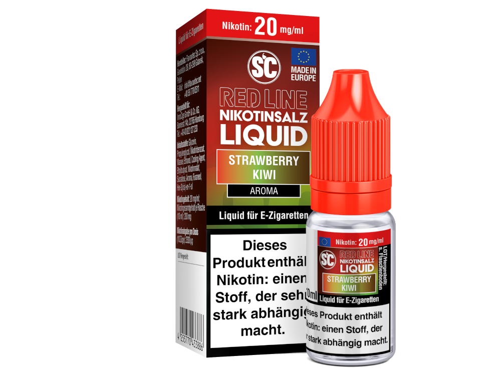 SC Red Line NicSalt Liquid - Strawberry Kiwi