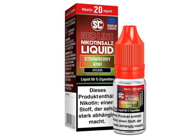 SC Red Line NicSalt Liquid - Strawberry Kiwi