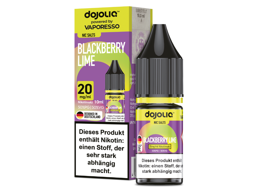 dojoliq - NicSalt Liquid - Blackberry Lime