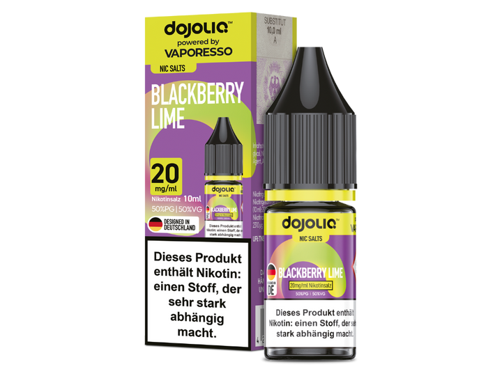 dojoliq - NicSalt Liquid - Blackberry Lime