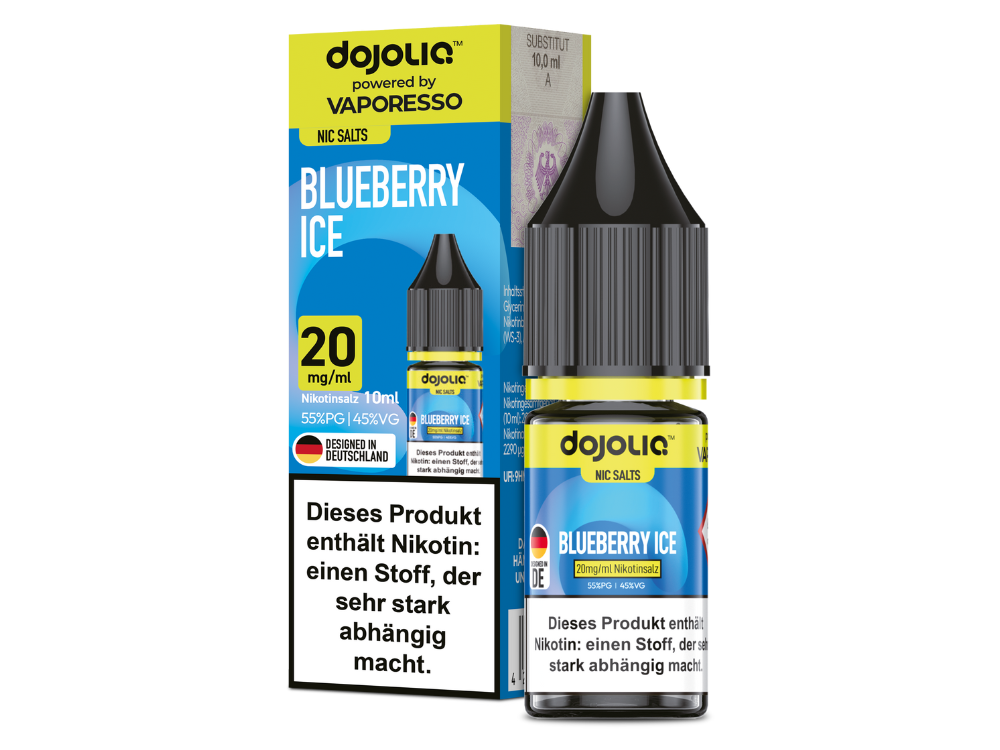 dojoliq - NicSalt Liquid - Blueberry Ice