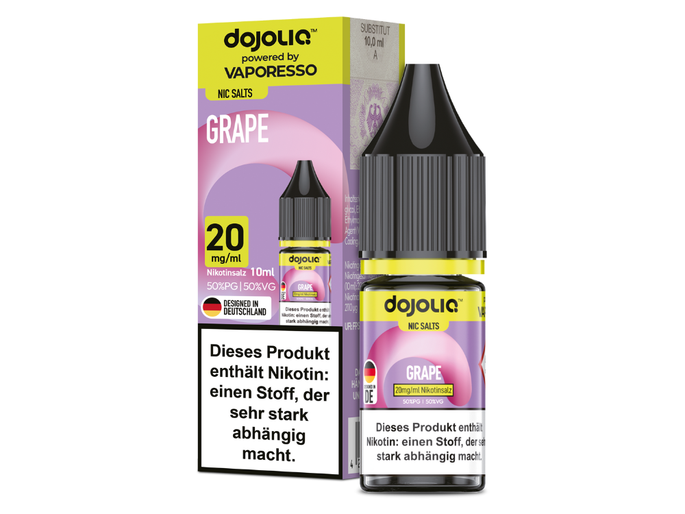 dojoliq - NicSalt Liquid - Grape