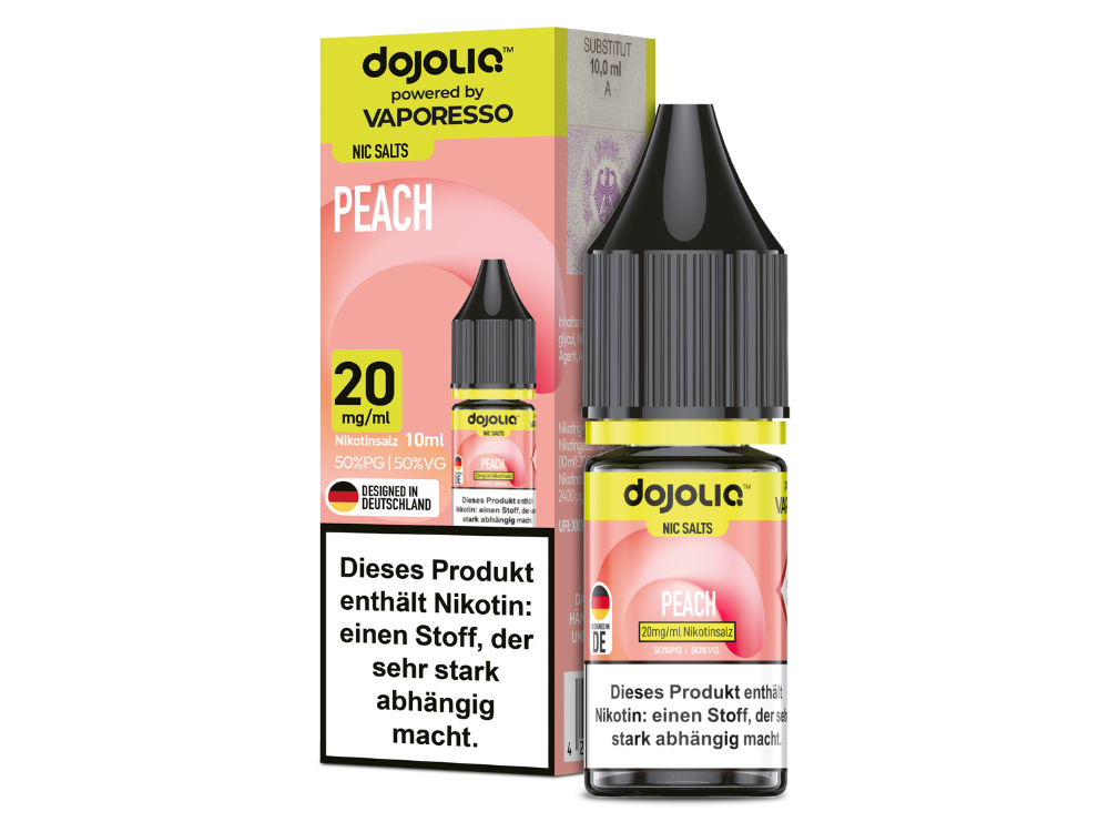 dojoliq - NicSalt Liquid - Peach