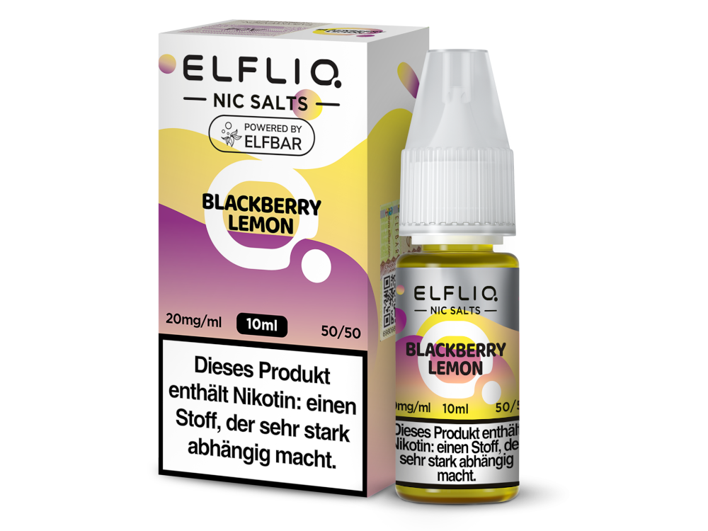 ELFLIQ Liquid - Blackberry Lemon