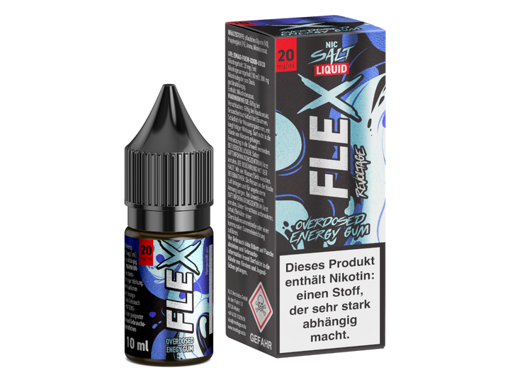 Revoltage FLEX Liquid - Overdosed Energy Gum NicSalt