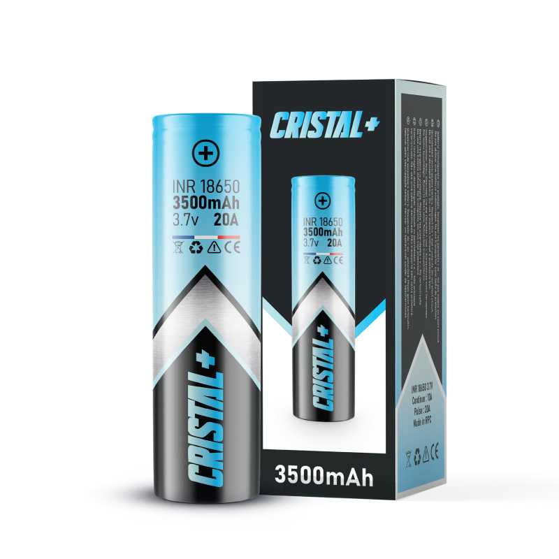 Cristal Plus INR 18650 Akkuzelle