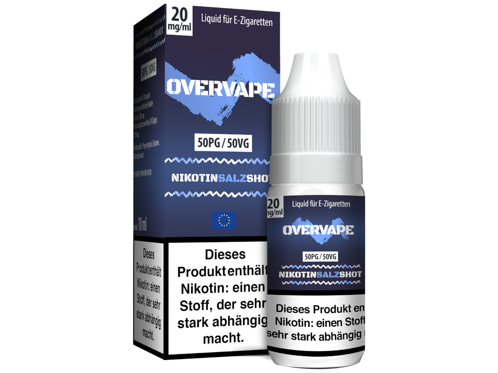 OverVape NicSalt-Shot 50/50 20mg