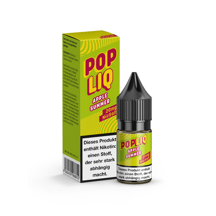 POPLIQ Nikotinsalz Liquid - Apple Summer