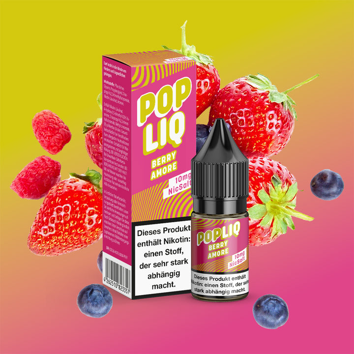 POPLIQ Nikotinsalz Liquid - Berry Amore
