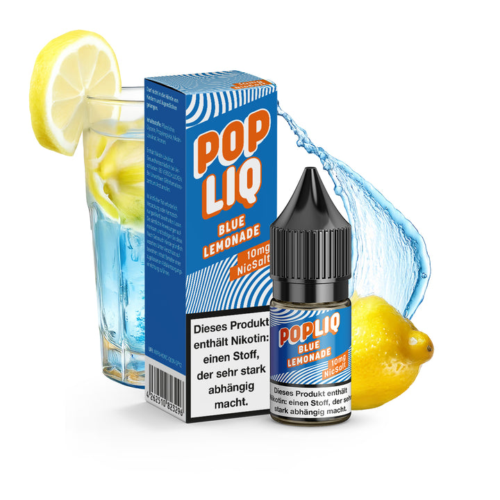 POPLIQ Nikotinsalz Liquid - Blue Lemonade