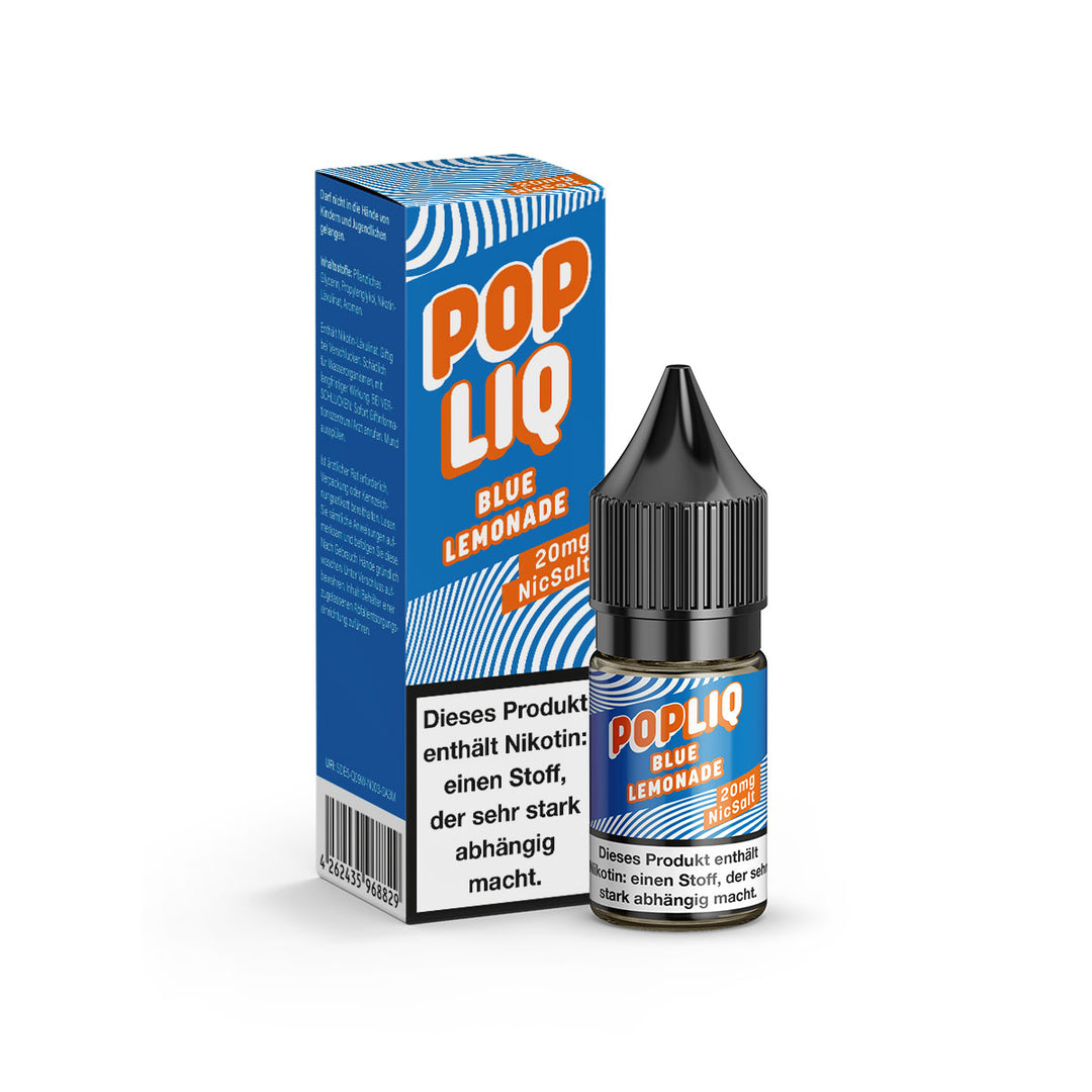 POPLIQ Nikotinsalz Liquid - Blue Lemonade