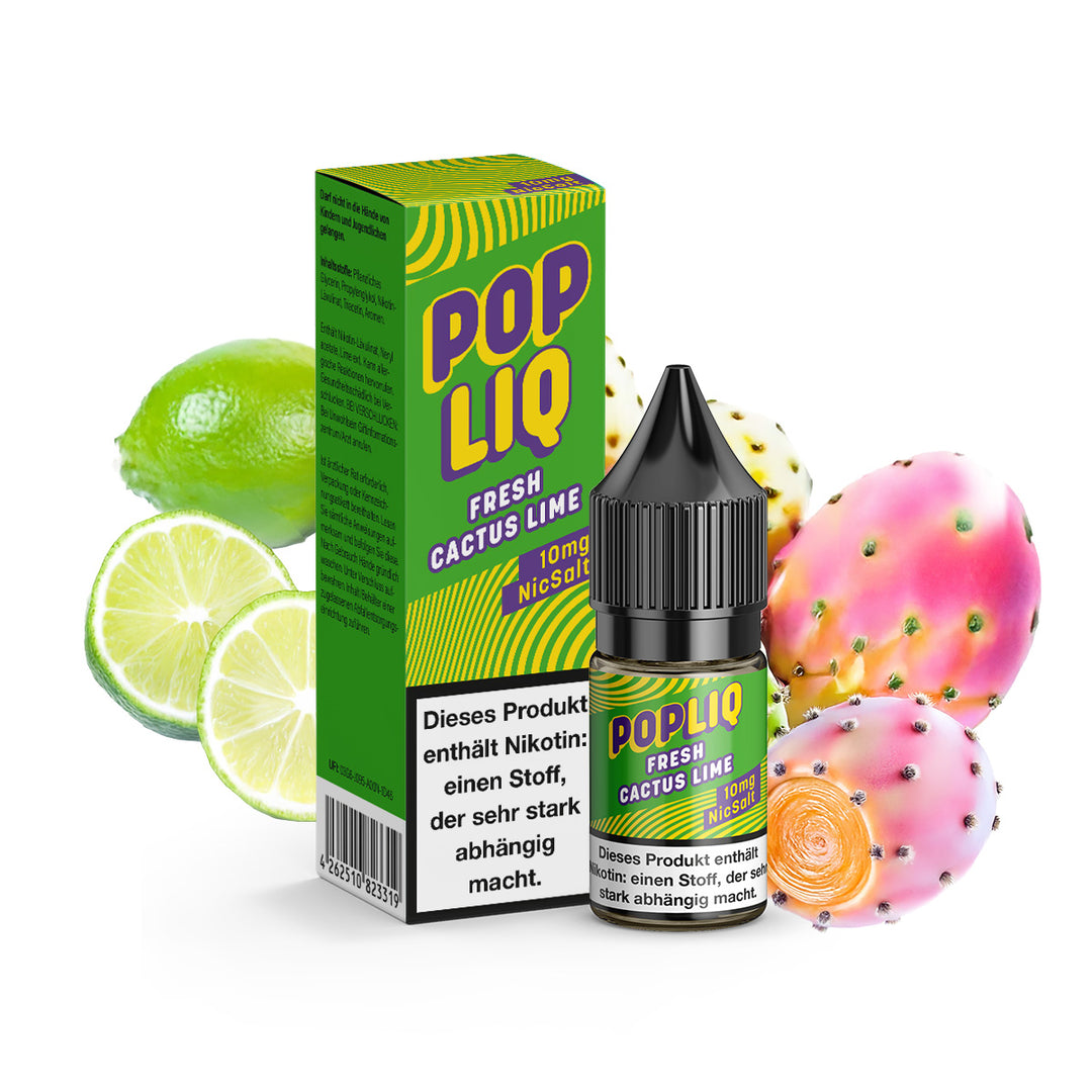 POPLIQ Nikotinsalz Liquid - Cactus Lime