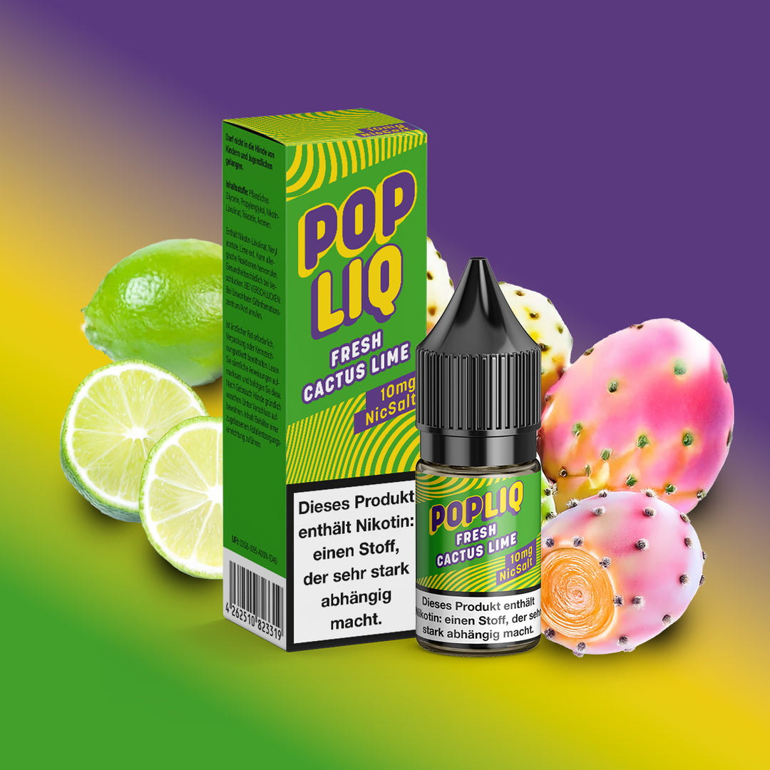 POPLIQ Nikotinsalz Liquid - Cactus Lime