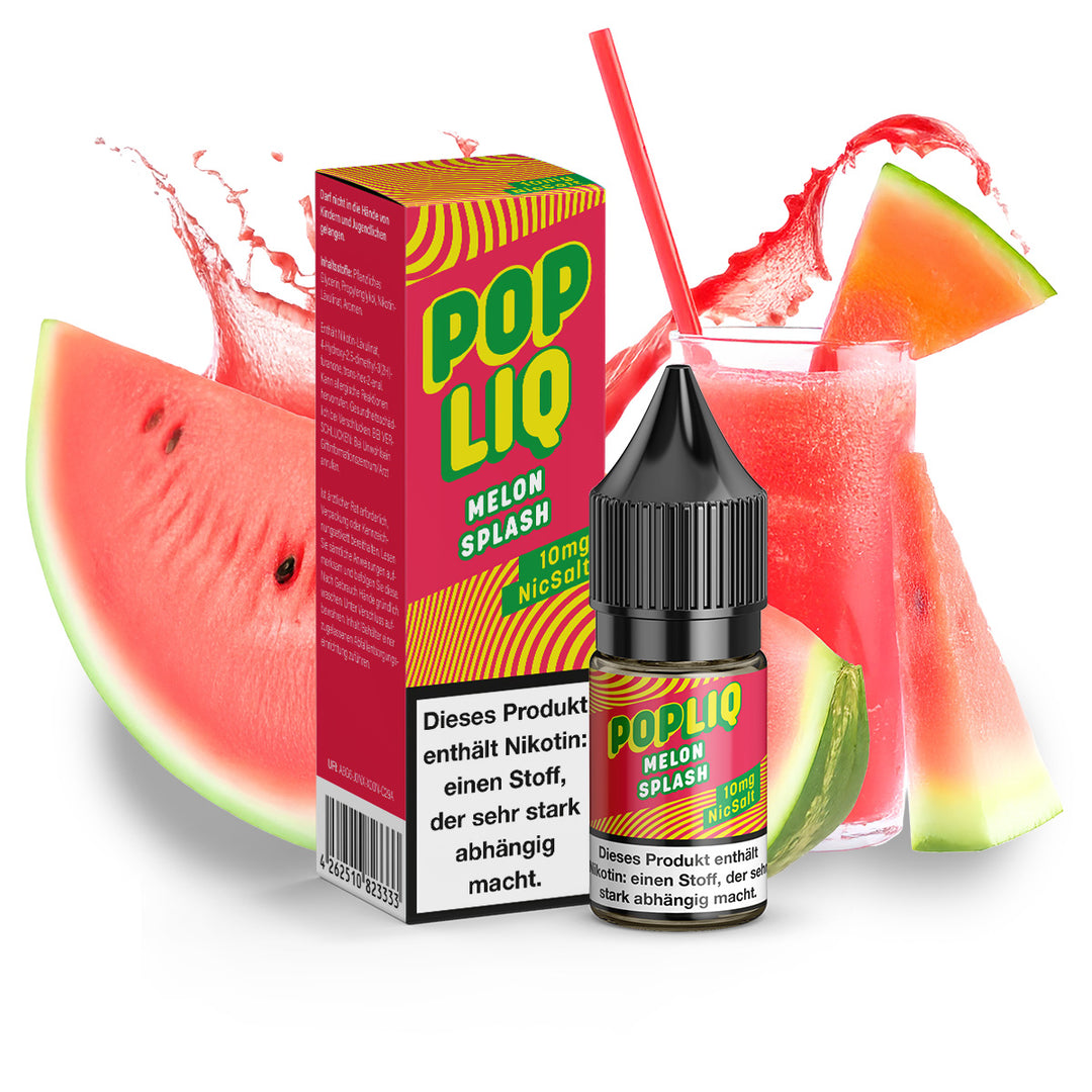 POPLIQ Nikotinsalz Liquid - Melon Splash