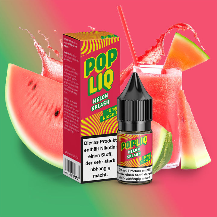 POPLIQ Nikotinsalz Liquid - Melon Splash