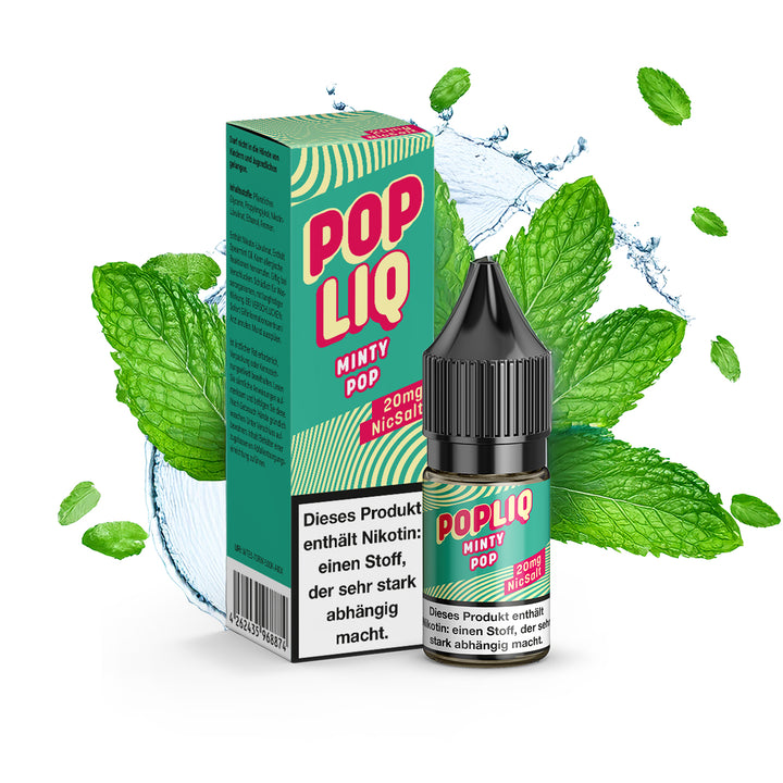 POPLIQ Nikotinsalz Liquid - Minty Pop