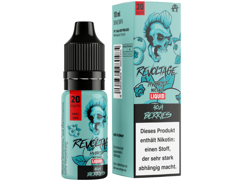 Revoltage Hybrid Liquid - Aqua Berries