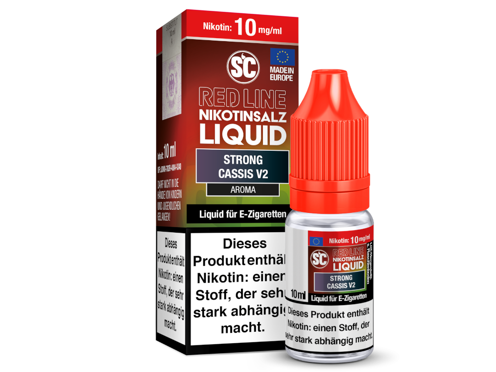 SC Red Line NicSalt Liquid - Strong Cassis V2