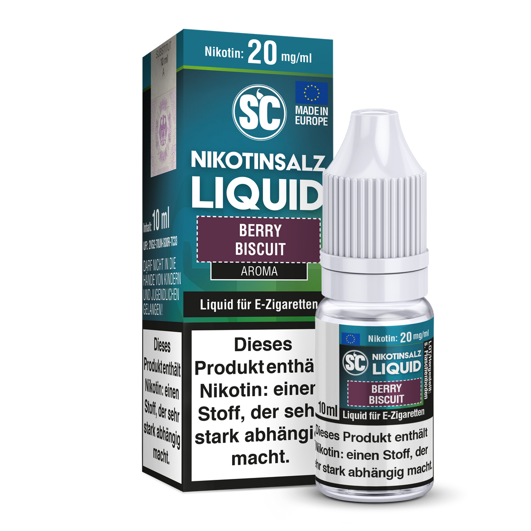 SC Liquid NicSalt - Berry Biscuit