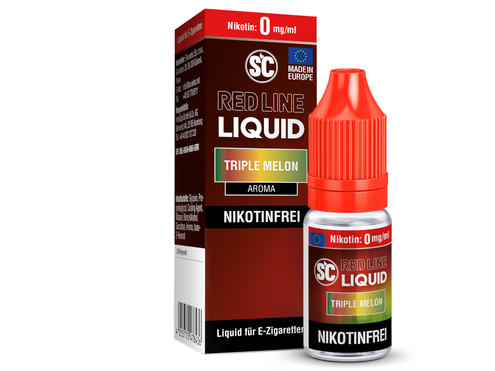 SC Red Line NicSalt Liquid - Triple Melon